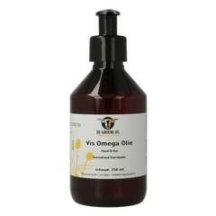 Groene Os Vis omega hond/kat 250.00 Milliliter