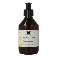 Groene Os Vis omega hond/kat 250 Milliliter