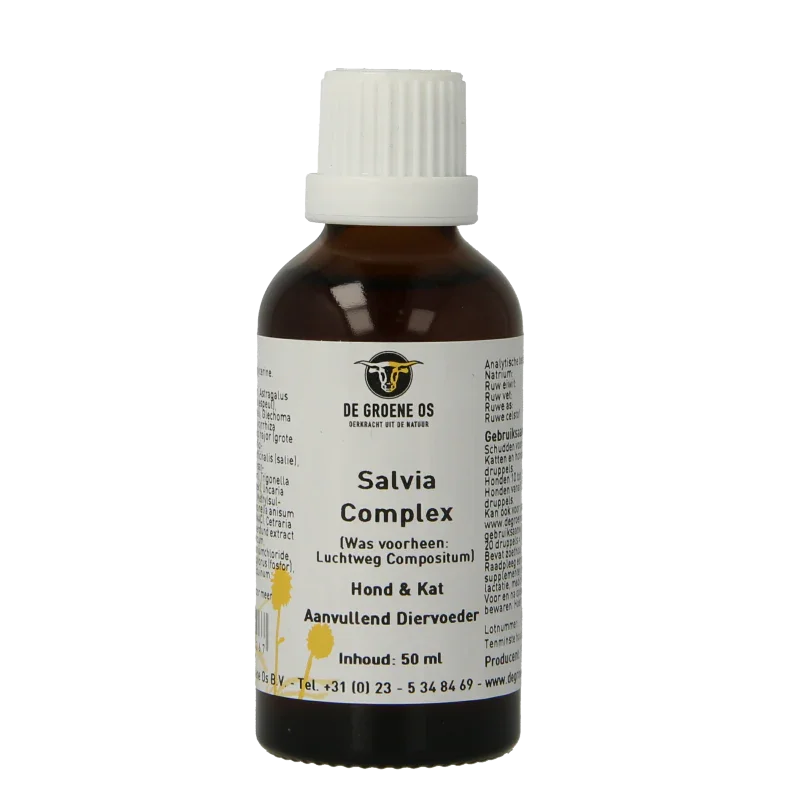 Groene Os Salvia complex hond/kat 50 Milliliter