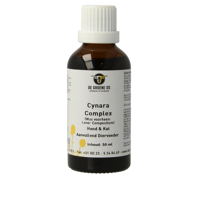 Groene Os Cynara complex hond/kat 50 Milliliter