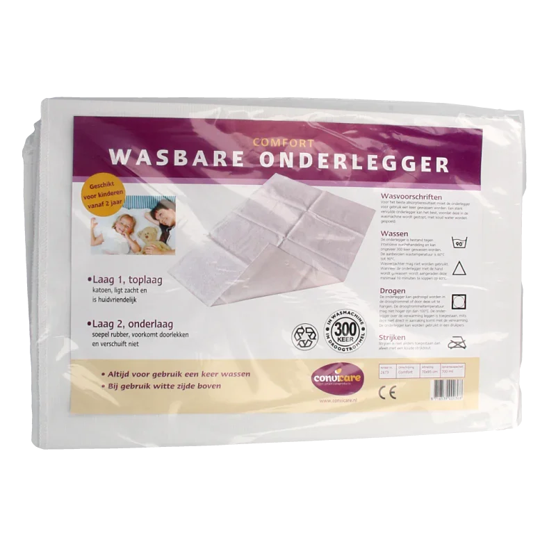 Comfort Wasbare onderlegger 95 x 70cm 1 Stuks