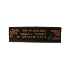 John van G Sun protection compact powder refillable 60 SPF50 1 Stuks