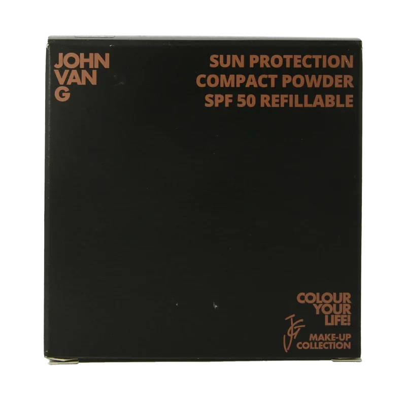 John van G Sun protection compact powder SPF50 refill 45 1 Stuks