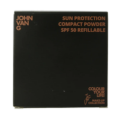 John van G Sun protection compact powder SPF50 refill 45 1 Stuks