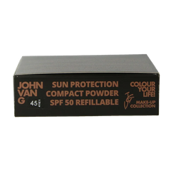 John van G Sun protection compact powder SPF50 refill 45 1 Stuks