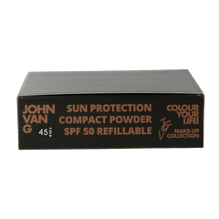 John van G Sun protection compact powder SPF50 refill 45 1 Stuks