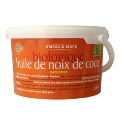 Omega & More Kokosolie geurloos bio 2 kg 2220.00 Milliliter