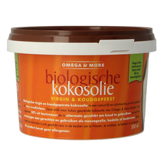 Omega & More Kokosolie extra virgin bio 500.00 Milliliter