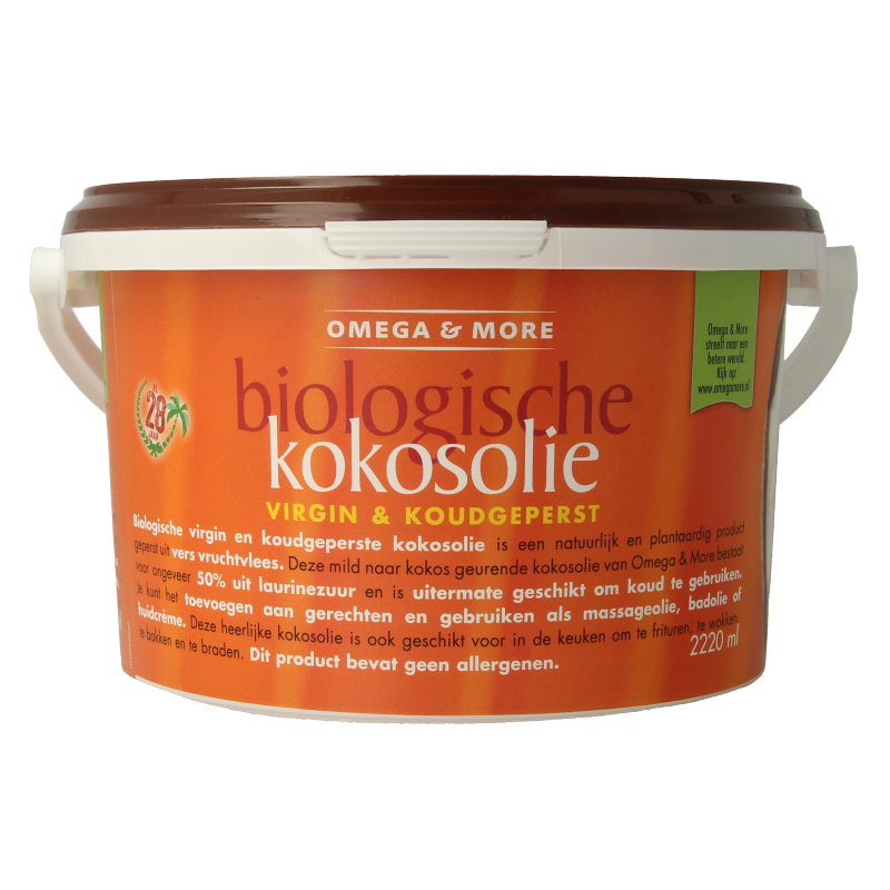 Omega & More Kokosolie extra virgin bio 2220.00 Milliliter