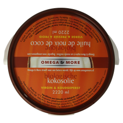 Omega & More Kokosolie extra virgin bio 2220.00 Milliliter