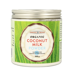 Omega & More Kokosmelk poeder vegan bio 200 Gram