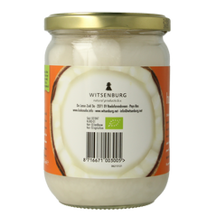 Omega & More Kokosolie extra virgin glas bio 500 Milliliter