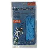 CLEAN-COMFORT Huishoudhandschoen blauw maat M 1 Paar