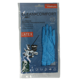 CLEAN-COMFORT Huishoudhandschoen blauw maat M 1.00 Paar