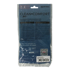 CLEAN-COMFORT Huishoudhandschoen blauw maat L 1 Paar