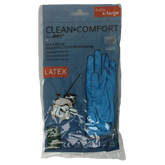 CLEAN-COMFORT Huishoudhandschoen blauw maat XL 1 Paar
