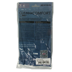 CLEAN-COMFORT Huishoudhandschoen blauw maat XL 1 Paar