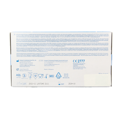 CMT Onderzoekshandschoen nitriel wit poedervrij maat S 100 Stuks