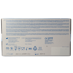 CMT Onderzoekshandschoen nitriel wit poedervrij maat L 100 Stuks