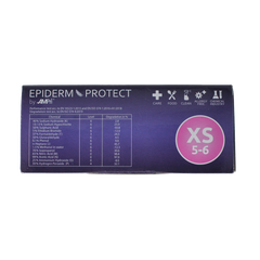 Epiderm Protect Nitriel onderzoekhandschoen poedervrij XS blauw 100.00 Stuks