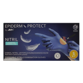 Epiderm Protect Nitriel onderzoekhandschoen poedervrij S blauw 100 Stuks