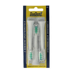 Duodent Replacement opzetborstels 350 sonisch 3 Stuks