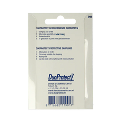 Duoprotect Oordoppen beschermend 1 Paar