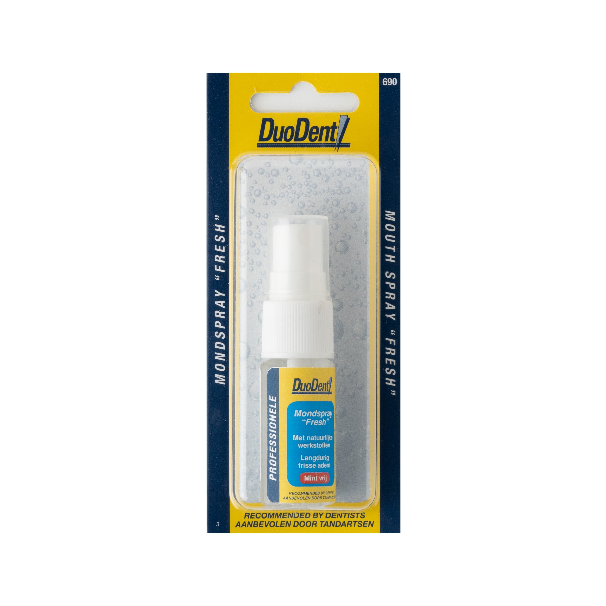 Duodent Mondspray fresh mintvrij 11 Milliliter