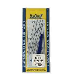 Duodent Interdentale borstels x-fine 8 Stuks