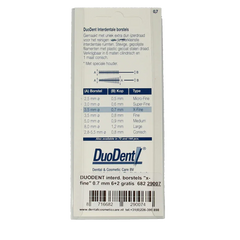 Duodent Interdentale borstels x-fine 8 Stuks