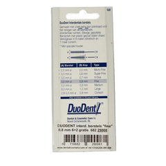 Duodent Interdentale borstels fine 8 Stuks