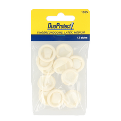 Duoprotect Vingercondoom maat M 12 Stuks