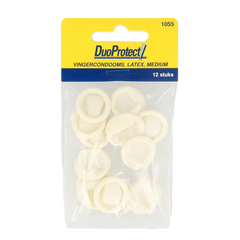 Duoprotect Vingercondoom maat M 12 Stuks