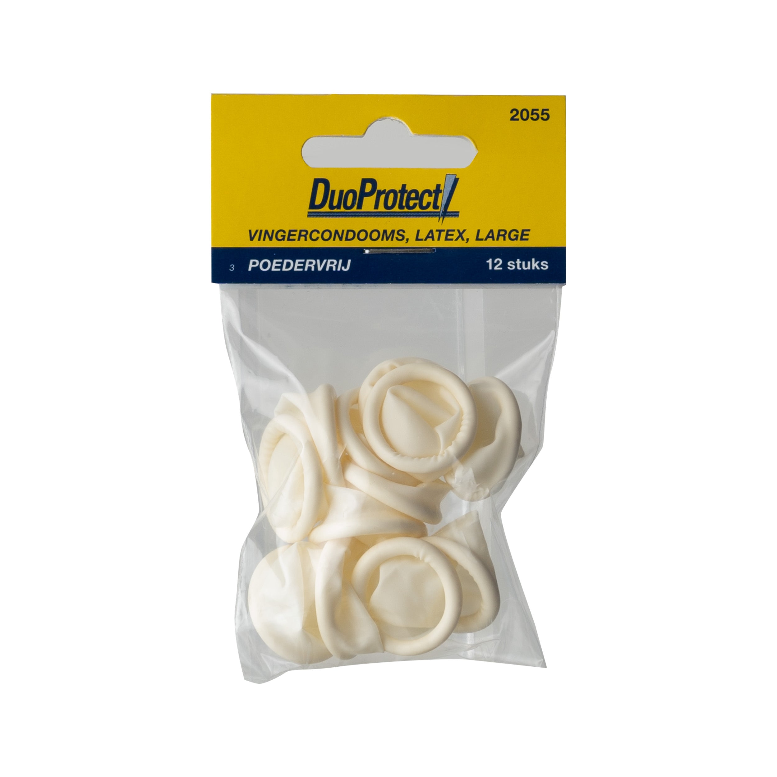 Duoprotect Vingercondoom maat L 12 Stuks