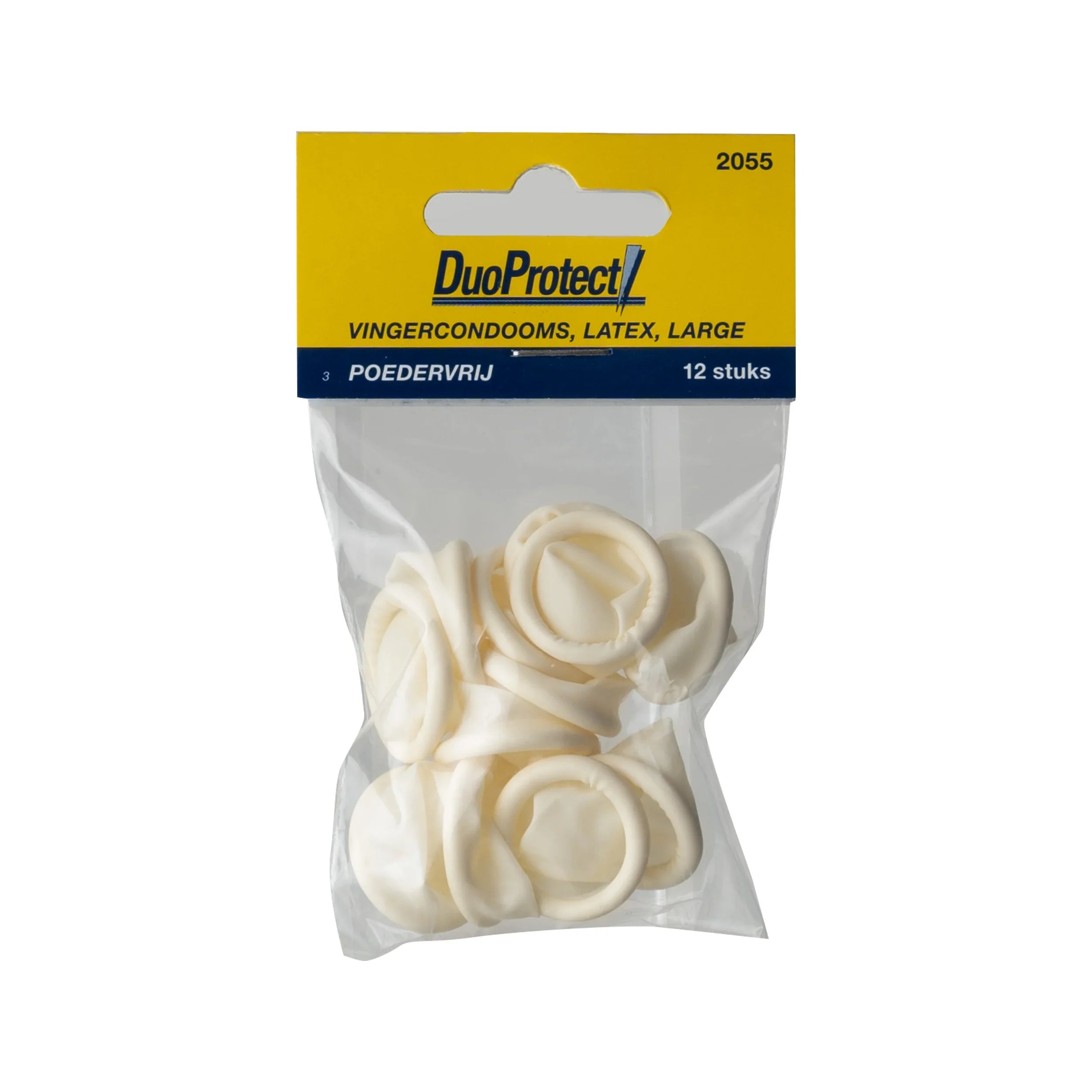 Duoprotect Vingercondoom maat L 12 Stuks