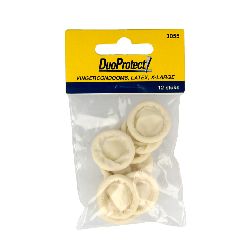 Duoprotect Vingercondoom maat XL 12 Stuks