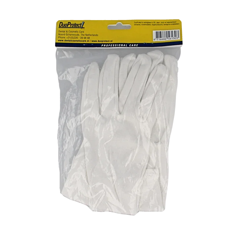 Duoprotect Handschoen katoen maat L 1 Paar