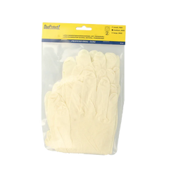 Duoprotect Handschoen latex poedervrij medium 10 Stuks