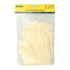 Duoprotect Handschoen latex poedervrij large 10 Stuks