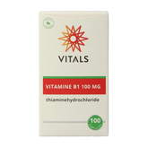 Vitals Vitamine B1 thiamine 100mg 100 Capsules
