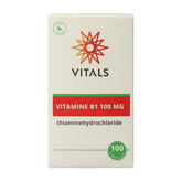 Vitals Vitamine B1 thiamine 100mg 100.00 Capsules