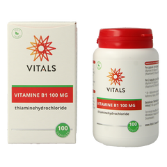 Vitals Vitamine B1 thiamine 100mg 100 Capsules