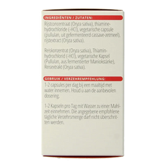 Vitals Vitamine B1 thiamine 100mg 100 Capsules