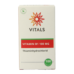Vitals Vitamine B1 thiamine 100mg 100 Capsules