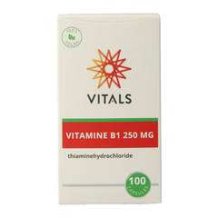 Vitals Vitamine B1 thiamine 250mg 100 Capsules