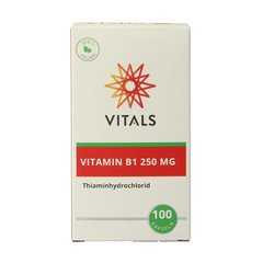 Vitals Vitamine B1 thiamine 250mg 100 Capsules