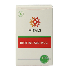 Vitals Biotine 500 mcg 100 Capsules