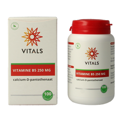 Vitals Vitamine B5 250mg 100 Capsules