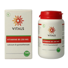 Vitals Vitamine B5 250mg 100 Capsules