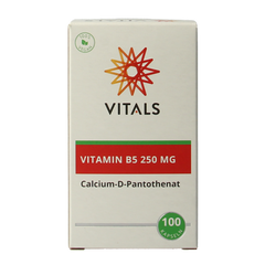 Vitals Vitamine B5 250mg 100.00 Capsules